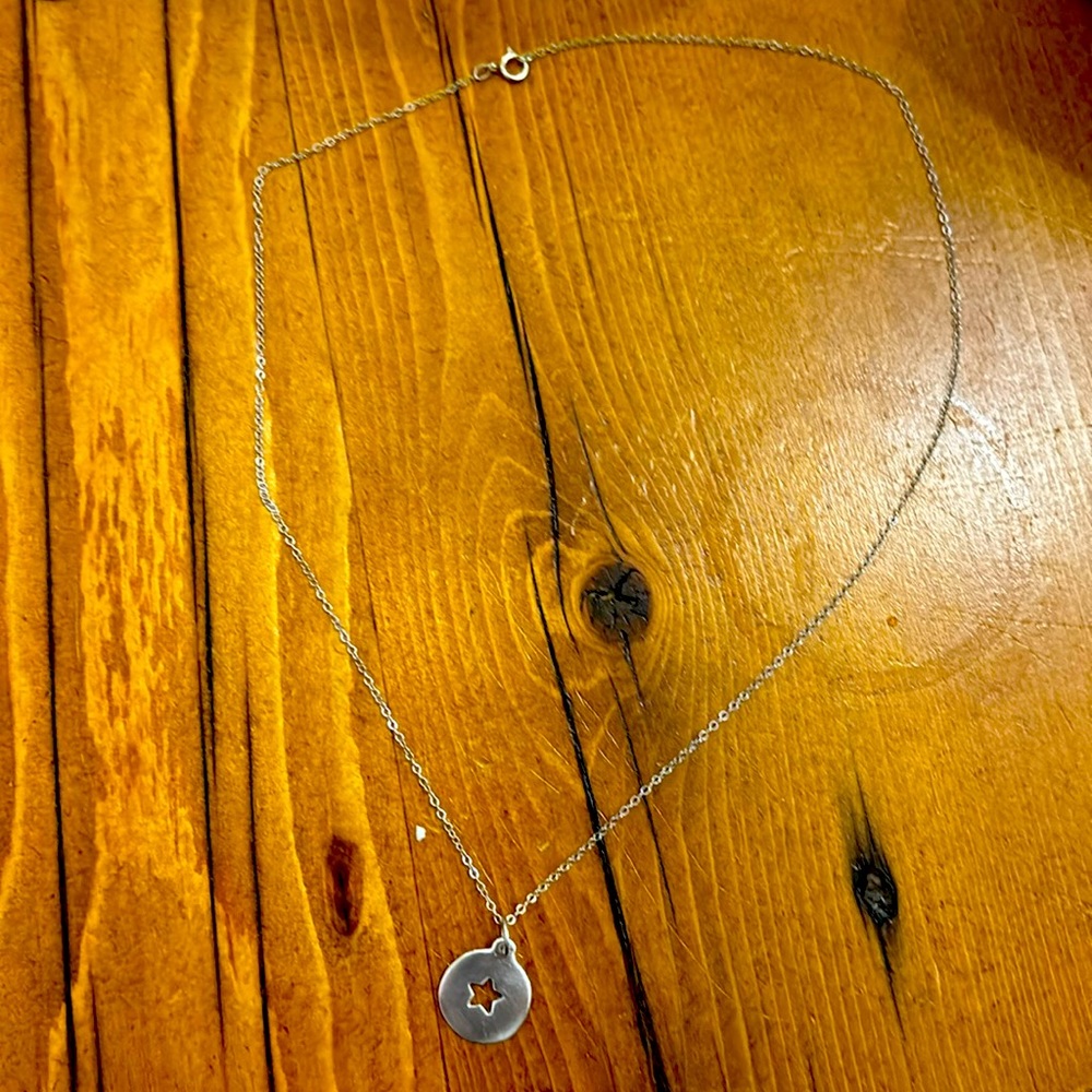 Helen Ficalora Sterling Silver Heart Cut-out Necklace